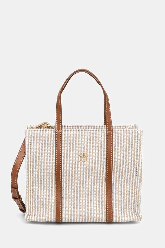 Tommy Hilfiger geantă nu incape in A4 bej AW0AW17208