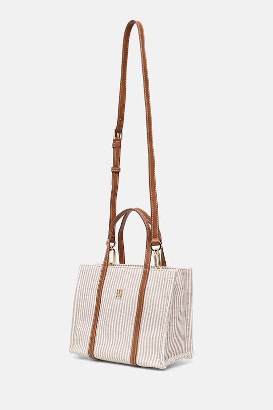 Kabelka Tommy Hilfiger AW0AW17208 béžová SS25