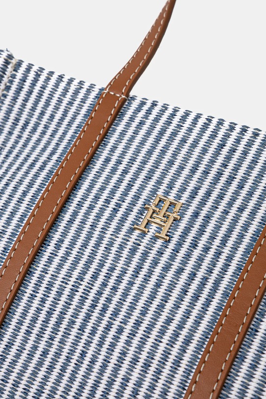 Kabelka Tommy Hilfiger modrá AW0AW17208