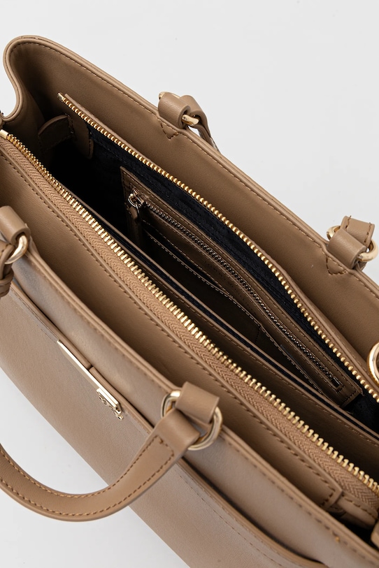 Kabelka Tommy Hilfiger AW0AW17211 béžová