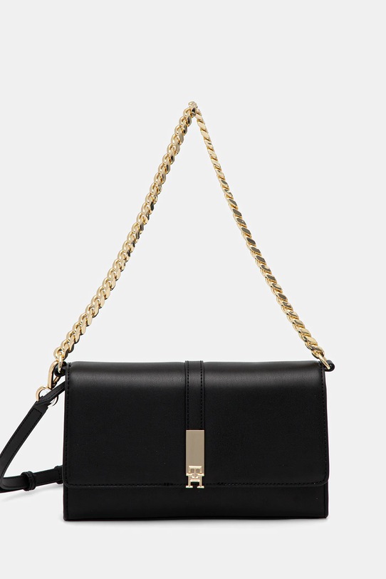 Tommy Hilfiger kézitáska szintetikus bőr fekete AW0AW17223