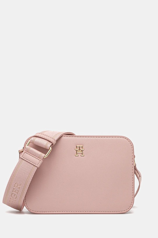 Torba Tommy Hilfiger bez uzorka roza AW0AW17229