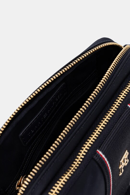 Τσάντα Tommy Hilfiger σκούρο μπλε AW0AW17230
