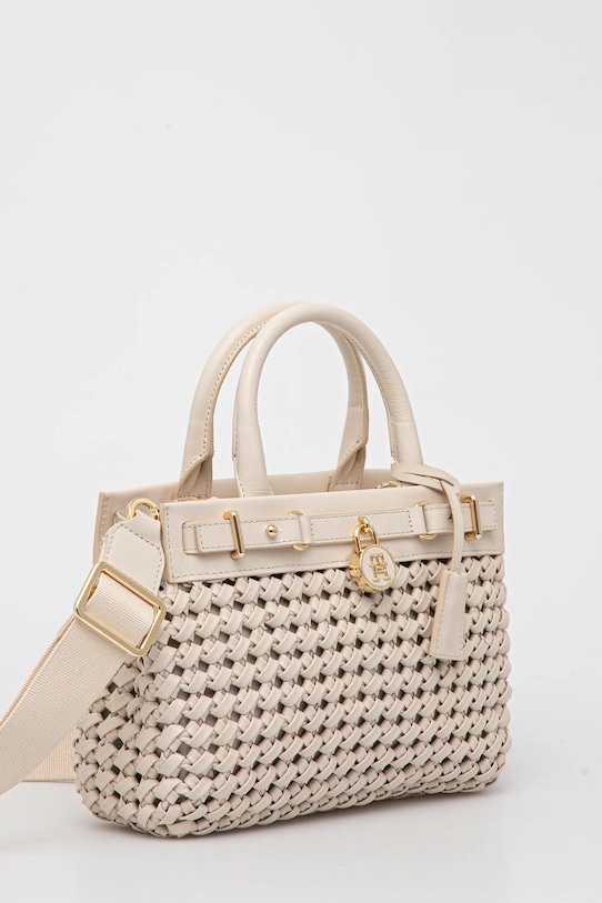 Kabelka Tommy Hilfiger AW0AW17395 béžová SS25