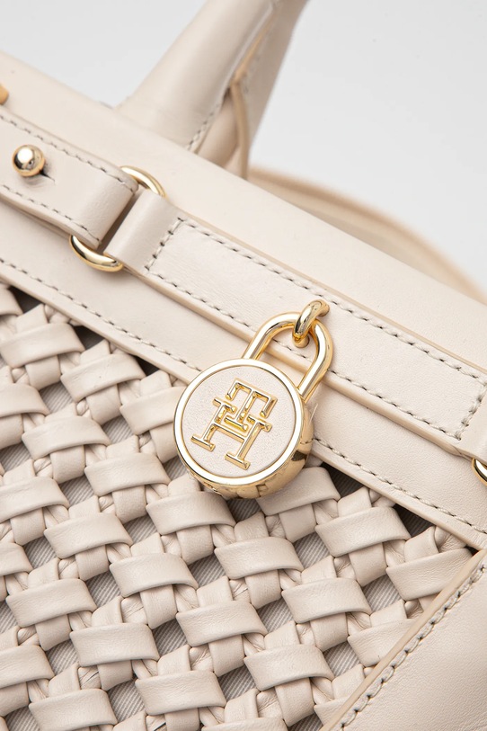 Kabelka Tommy Hilfiger béžová AW0AW17395