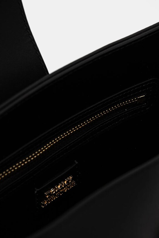 Tommy Hilfiger torebka skórzana czarny AW0AW17396
