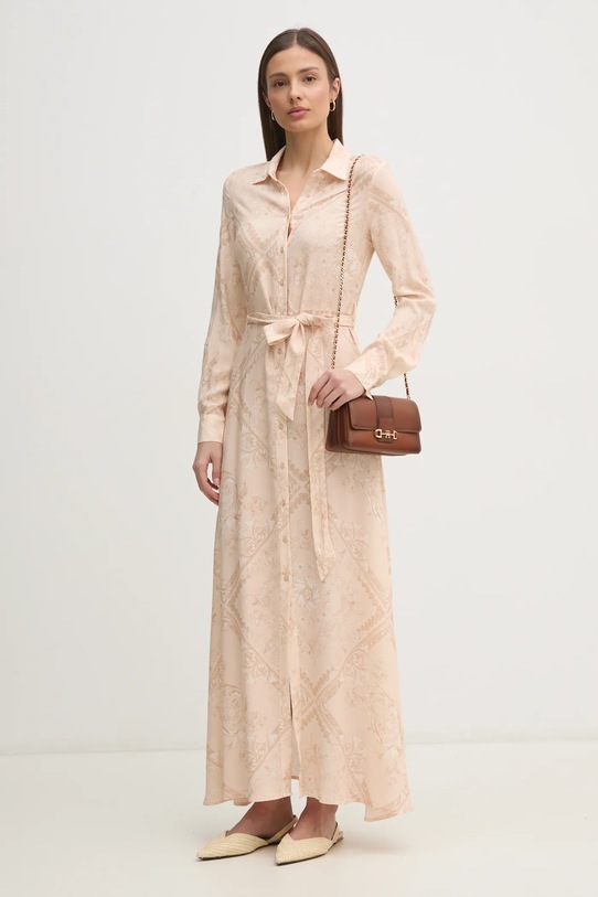 Кожаная сумочка Tommy Hilfiger AW0AW17398 коричневый