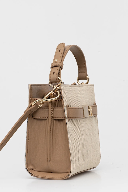 Kabelka Tommy Hilfiger AW0AW17406 béžová SS25