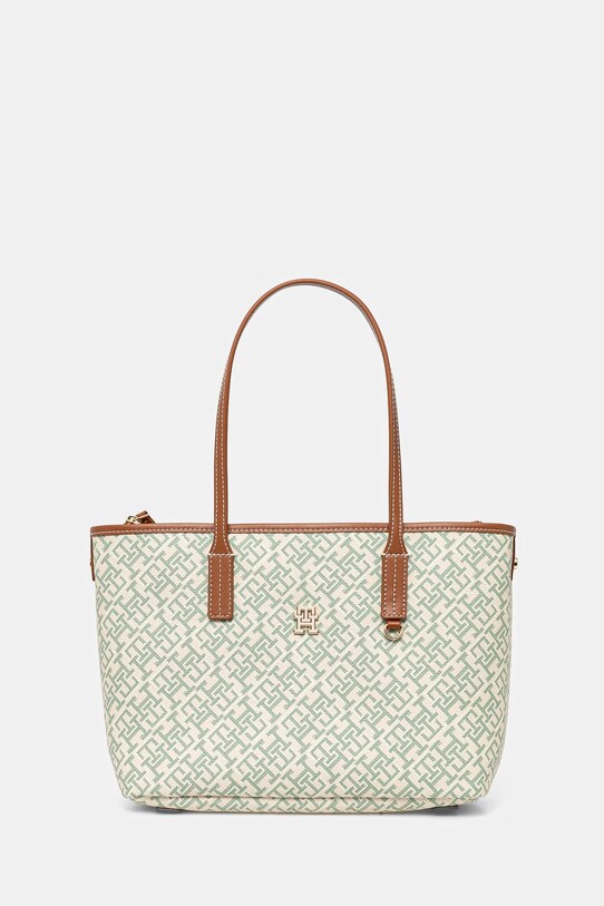 Tommy Hilfiger borsetta stampa all-over verde AW0AW17415