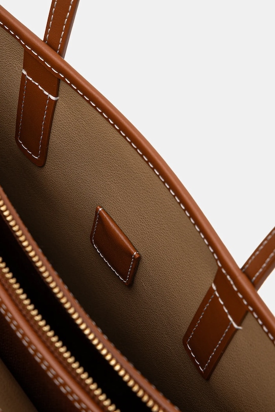 Kabelka Tommy Hilfiger AW0AW17415 béžová