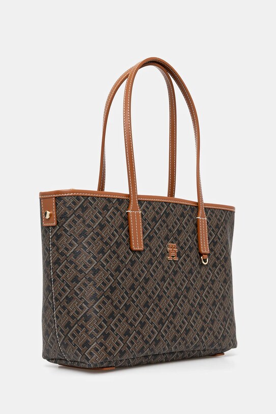 Kabelka Tommy Hilfiger AW0AW17415 hnedá SS25