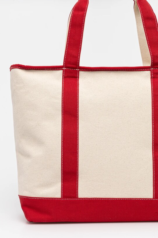 Accessori Tommy Hilfiger borsa a mano in cotone AW0AW17421 rosso