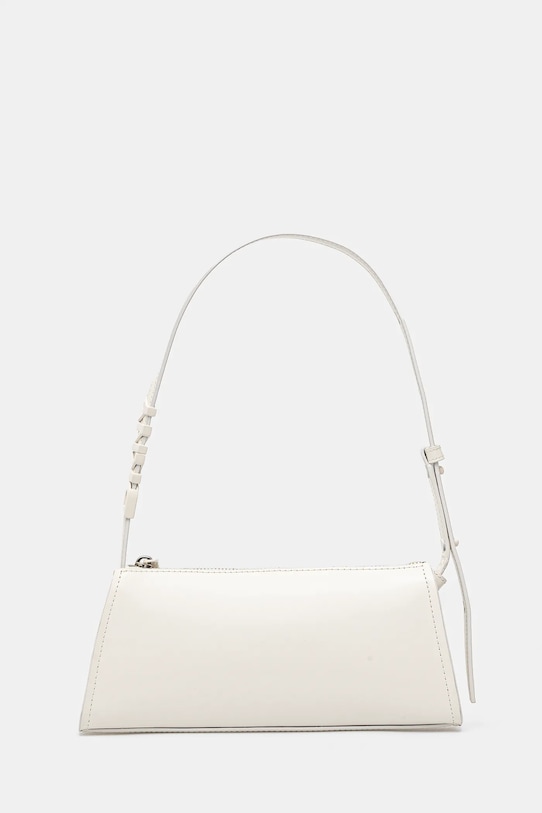 Dkny torebka skórzana skóra licowa beżowy R513DG57