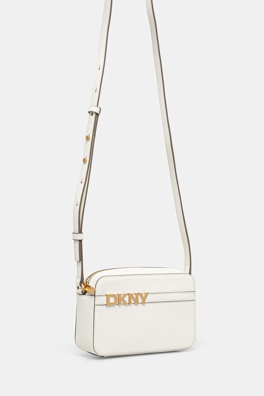 Кожена чанта Dkny R51E1J31 бежов SS25