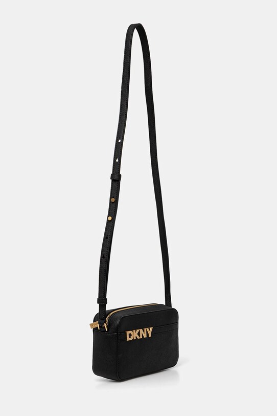 Kožená kabelka Dkny R51E1J31 černá SS25