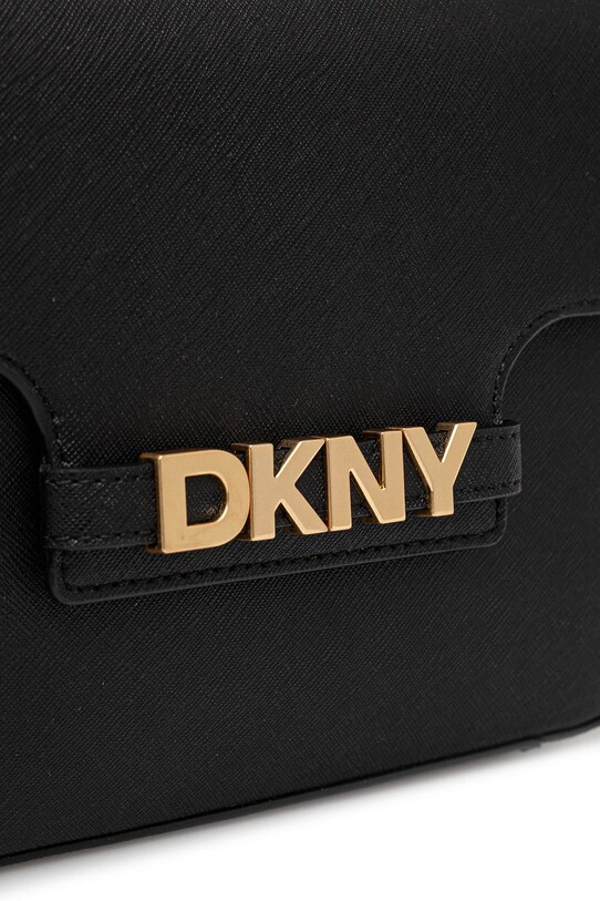 Usnjena torbica Dkny črna R51E1J30
