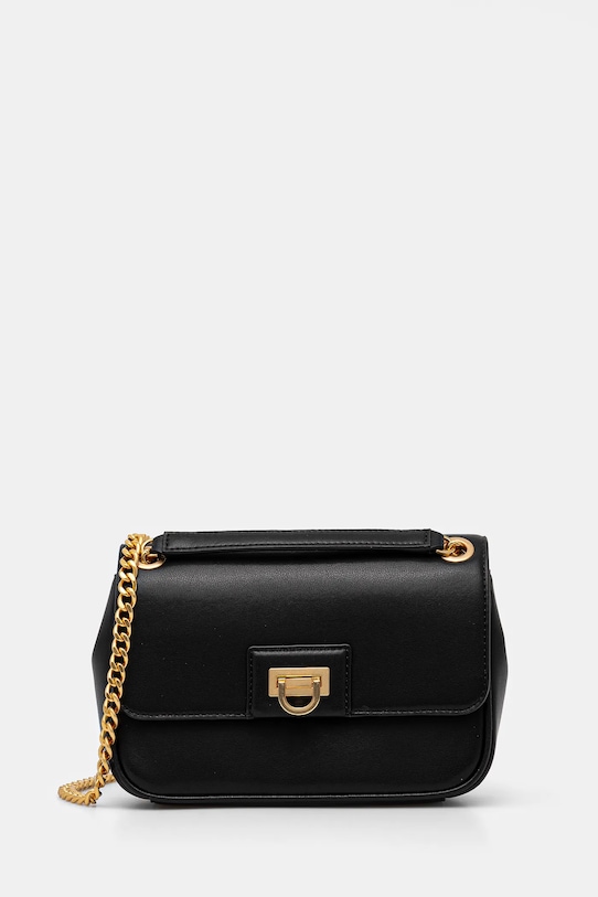 Кожаная сумочка Dkny кожа чёрный R443KI60