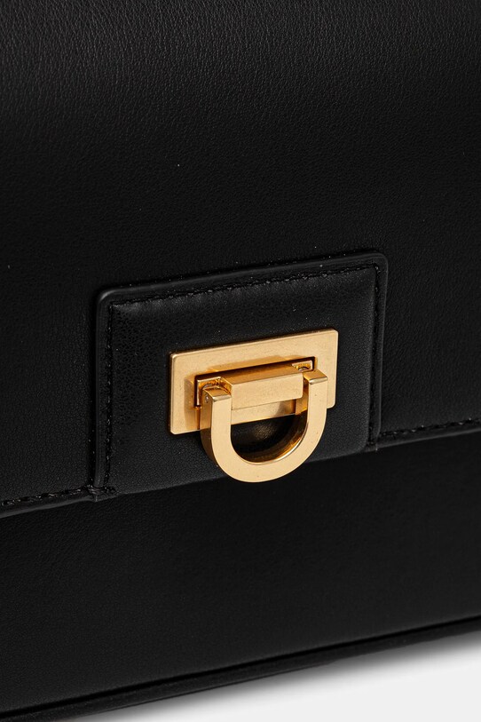 Шкіряна сумочка Dkny чорний R443KI60