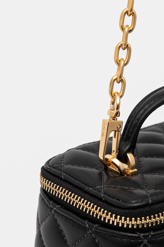 Шкіряна сумочка Dkny R44EKI79 чорний