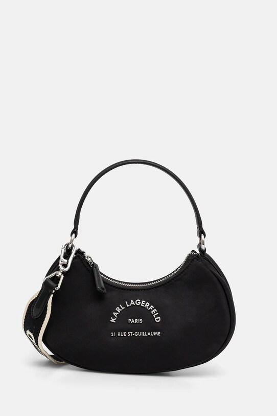 Сумочка Karl Lagerfeld гладкий чорний A2W30086