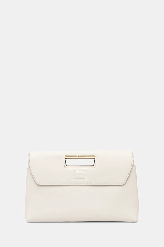 Kožna pismo torbica Furla bez uzorka bež WE00644.BX3104.PNN00