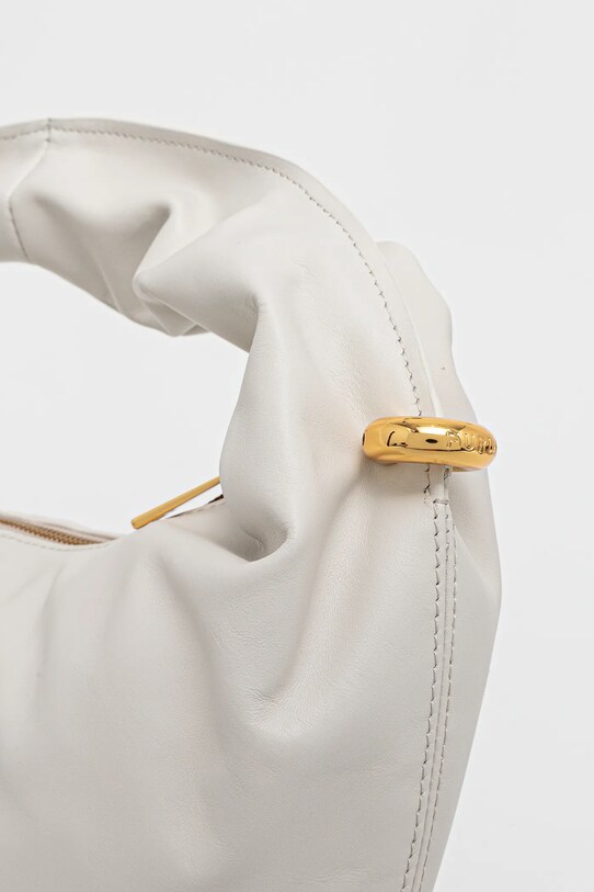 Kožená kabelka Furla béžová WB01676.BX3168.1704S