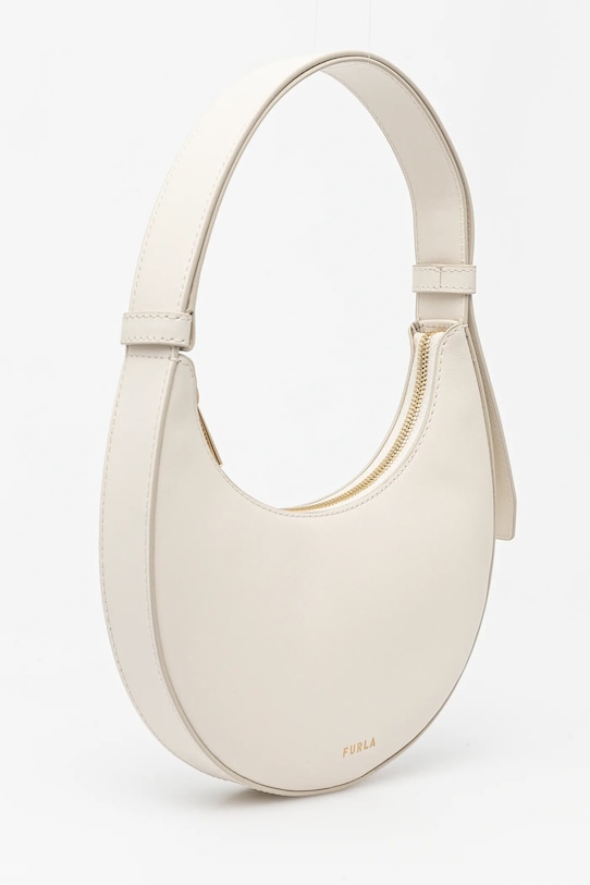 Kožená kabelka Furla WE00649.AX0733.PNN00 béžová SS25