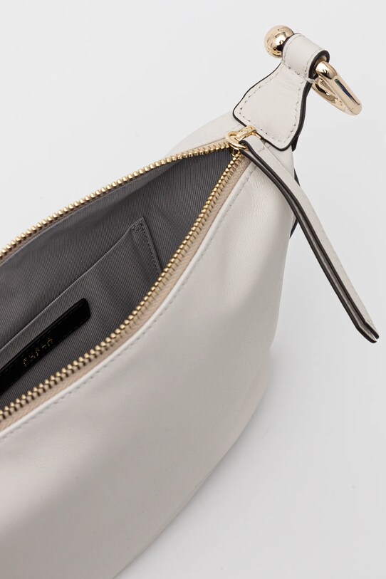 Kožená kabelka Furla WE00725.BX2045.1704S béžová
