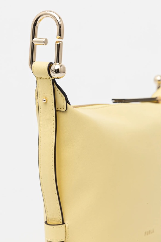 Furla torebka skórzana żółty WE00725.BX2045.3684S