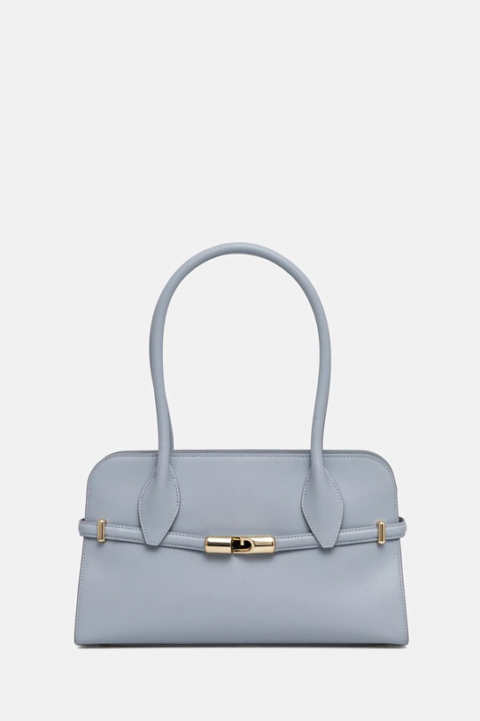 Furla torebka skórzana skóra licowa niebieski WB01505.BX3104.55000