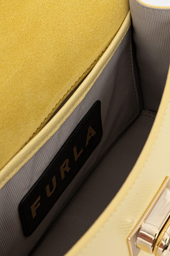Furla torebka skórzana BAFKACO.ARE000.3684S żółty