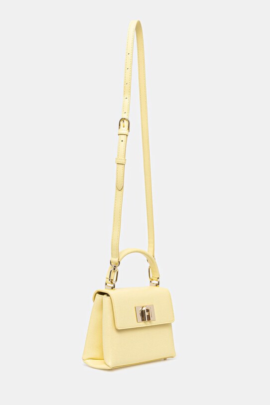 Furla torebka skórzana WB00109.ARE000.3684S żółty SS25