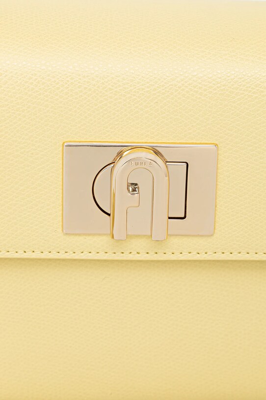 Furla torebka skórzana żółty WB00109.ARE000.3684S