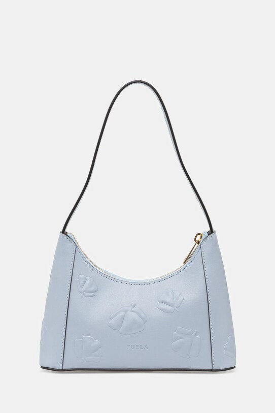 Furla torebka skórzana nie mieści A4 niebieski WB00863.BX3822.55000