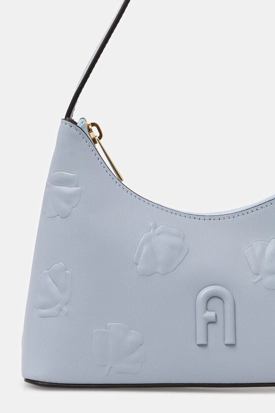 Akcesoria Furla torebka skórzana WB00863.BX3822.55000 niebieski