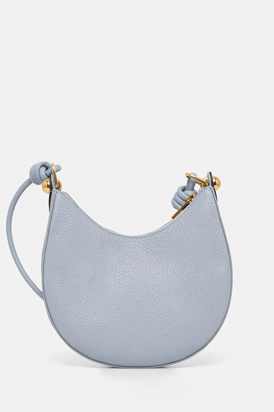 Furla poșetă de piele uni albastru WE00648.HSF000.55000