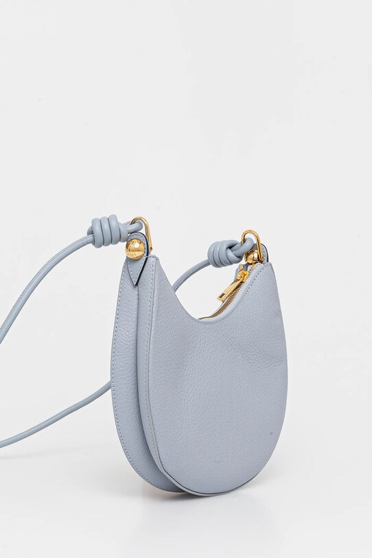Kožená kabelka Furla WE00648.HSF000.55000 modrá SS25