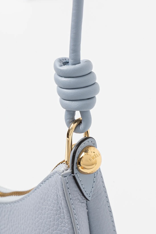 Furla poșetă de piele albastru WE00648.HSF000.55000