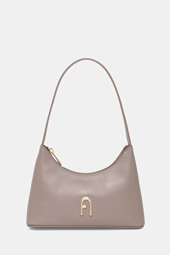 Kabelka Furla přírodní kůže šedá WB00863.AX0733.MA200