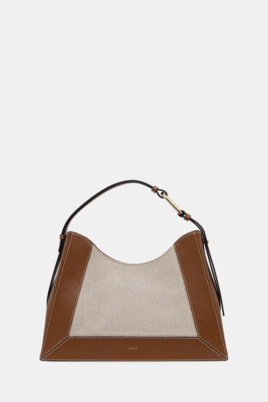 Taška Furla hladký hnědá WB01246.BX0654.TCO00