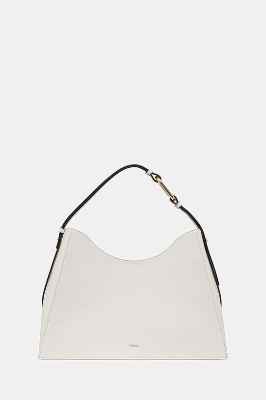 Furla torebka skórzana skóra licowa szary WB01246.BX2045.1704S