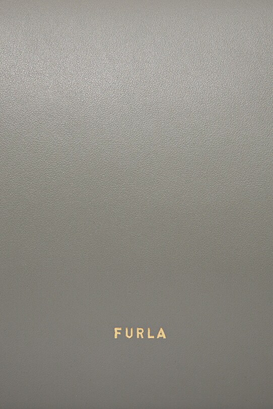 Kožená kabelka Furla sivá WB01654.BX3750.3771S