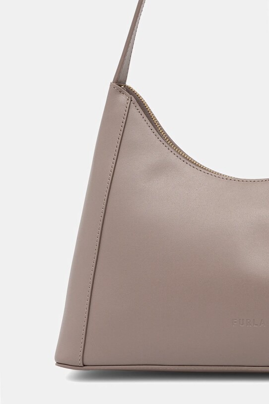 Akcesoria Furla torebka skórzana WB00782.AX0733.MA200 fioletowy