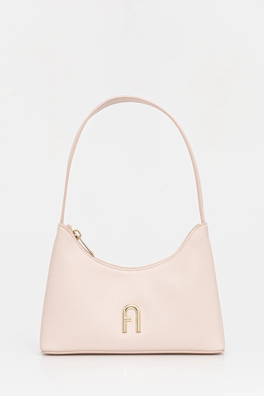 Furla geantă de piele uni roz WB00863.AX0733.0496S