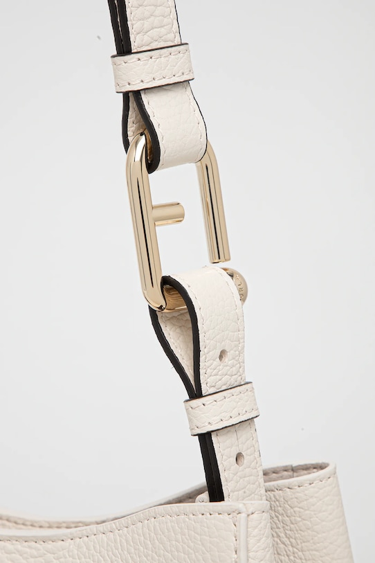 Furla poșetă de piele alb WB01373.HSF000.PNN00