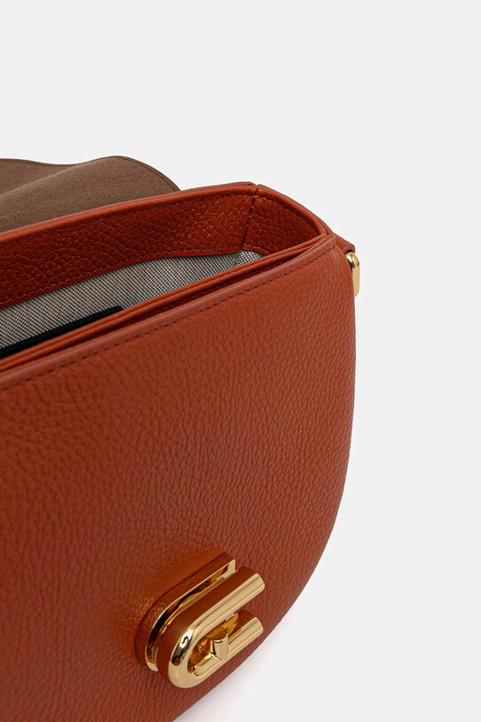 Furla geantă de piele maro WB01491.BX0356.3761S
