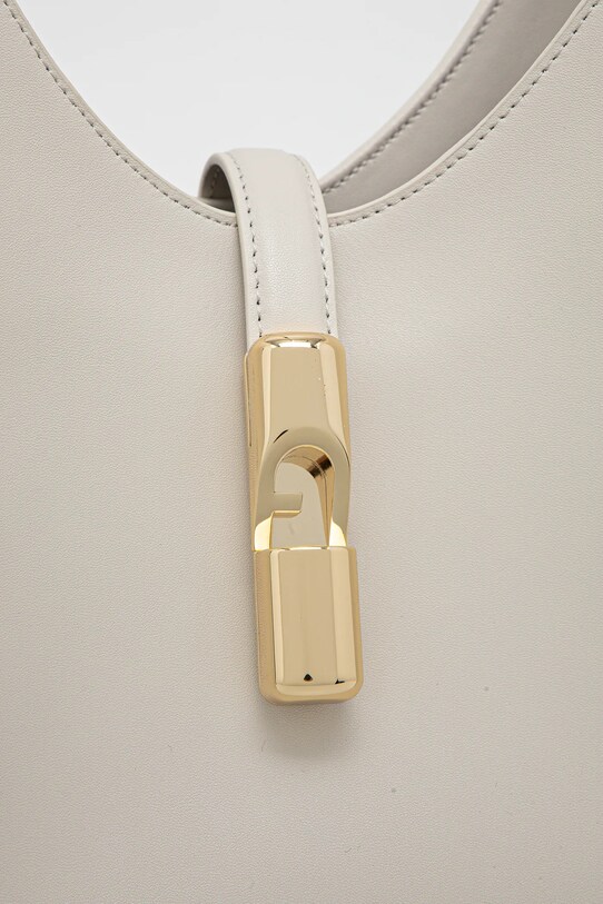 Δερμάτινη τσάντα Furla λευκό WB01499.BX3104.1704S