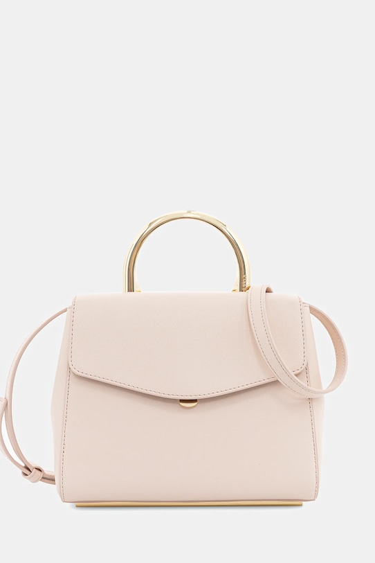 Furla poșetă de piele uni roz WB01704.BX3913.0496S