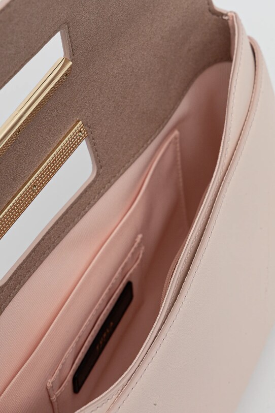 Furla poșetă de piele WE00644.BX3104.0496S roz