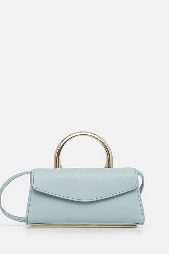 Шкіряна сумочка Furla лицьова шкіра бірюзовий WE00723.BX3913.AQ000